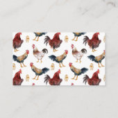 Baby Chick Luier Raffle Ticket Informatiekaartje (Achterkant)