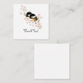 Baby Chickadees Merci Cartes de notes (Devant / Derrière)