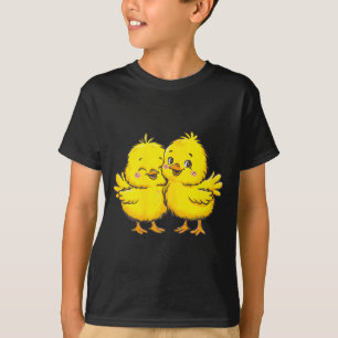 Baby Chicken Chick Farmer Farm Girl T-shirt.png T-shirt