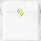 Baby Chicken Ronde Sticker (Tas)