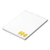 Baby chicks de Pâques Bloc-notes (Tourné)