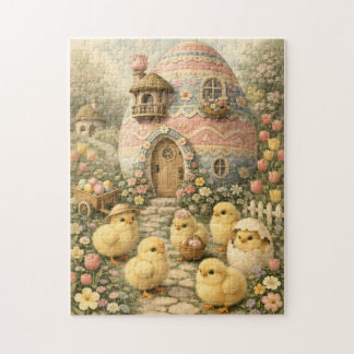 Baby Chicks Easter Legpuzzel