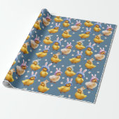 Baby Chicks Pattern | Easter Wrapping Paper Cadeaupapier (Uitgerold)