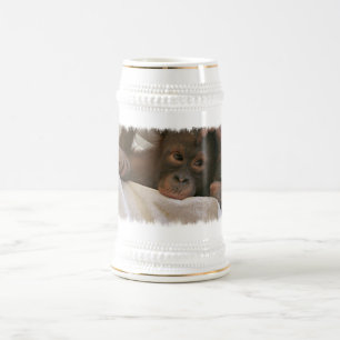 Baby Chimp Beer Stein Bierpul