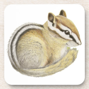 Baby Chipmunk Bier Onderzetter