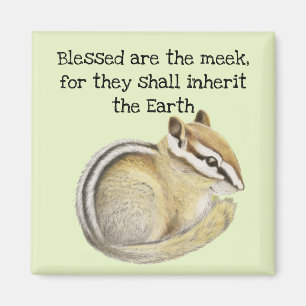 Baby Chipmunk Blessed Meek Magneet