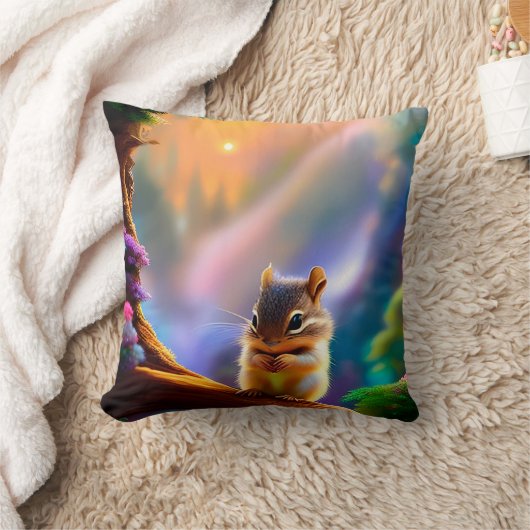 Baby Chipmunk Kussen (Deken)