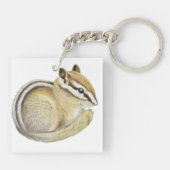 Baby Chipmunk Sleutelhanger (Achterkant)