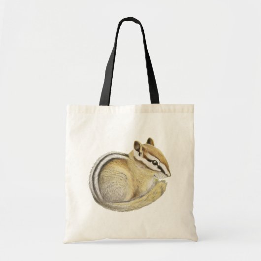 Baby Chipmunk Tote Bag (Voorkant)
