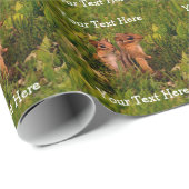 Baby Chipmunks Animal Art Cadeaupapier (Rol Hoek)