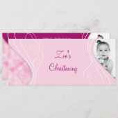 BABY CHRISTENING KAART (Voorkant / Achterkant)