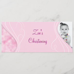 BABY CHRISTENING KAART