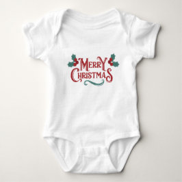 Baby Christmas One-Piece | Merry Christmas Outfit Romper
