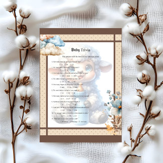 Baby Circus_  Baby Trivia game Briefhoofd