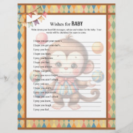 Baby Circus_ Baby wenst activiteit Briefhoofd