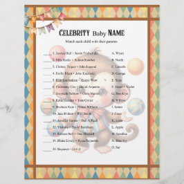 Baby Circus_ Celebrity Baby spel Briefhoofd