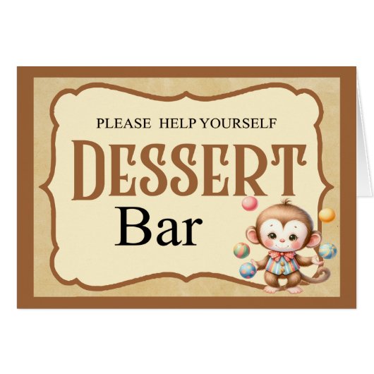Baby Circus _ Dessert Bar (Devant Horizontal)
