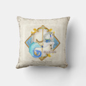 Baby Circus Fantasy Seahorse Carousel Kussen (Achterkant)