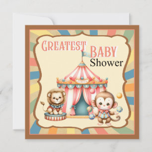 Baby Circus Feestdagenkaart