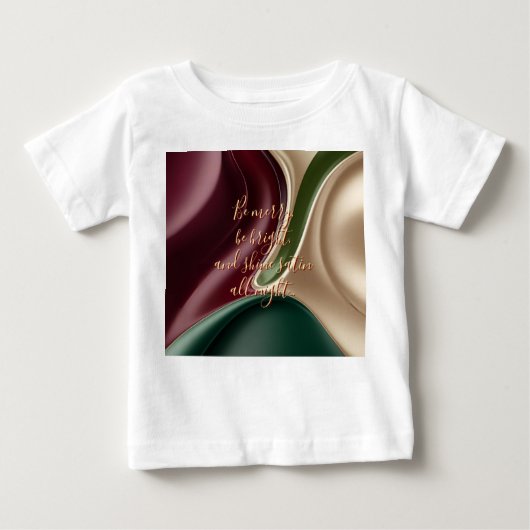 Baby classic t-shirt in stylish graphic (Devant)