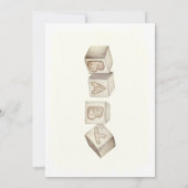 Baby Clothes Nursery baby shower invitation (Dos)