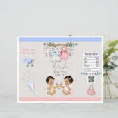 Baby Clothesline Geslacht onthullen Chip Bag (Staand voorkant)