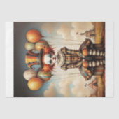 Baby Clown in Circus - Decoupage - Tissuepapier (Voorkant)