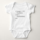 Baby-code - Honger en speel Romper (Voorkant)