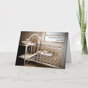 Baby complimenten voor de heer Bless You en besche Kaart