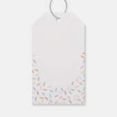 Baby Confetti Gift Labels Cadeaulabel (Achterkant)