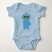 Baby Cookie Monster Eating Romper (Voorkant)