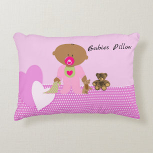 Baby Coussin design en Pinks Girl