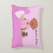 Baby Coussin design en Pinks Girl (Devant(Vertical))
