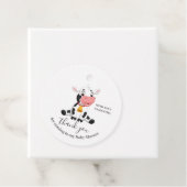 Baby Cow Merci Favoriser les étiquettes (En situation)