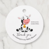 Baby Cow Merci Favoriser les étiquettes (Devant)