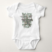 Baby Creeper - Army Brat Sir Romper (Voorkant)