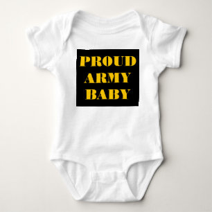 Baby Creeper Proud Army Baby Romper