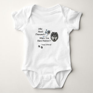Baby Creeper - Wolf Mountain Sanctuary Romper