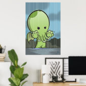 Baby Cthulhu - Poster (Bureau à domicile)