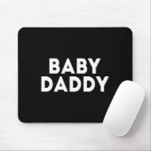Baby Daddy Funny New &amp; Expecting Dads Father's Muismat (Met muis)