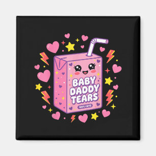 Baby Daddy Tranen Kawaii Sap Verpakking Schattig G Magneet