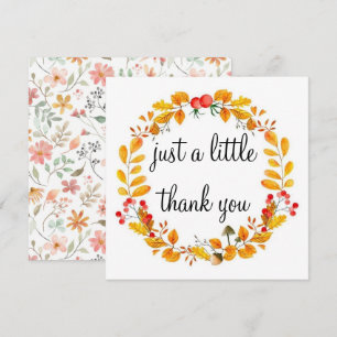 Baby Dankkaartjes Feestdagenkaart