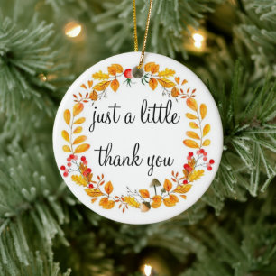 Baby Dankkaartjes Keramisch Ornament