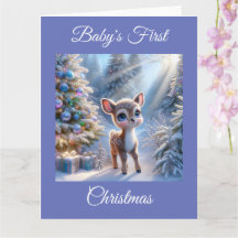 Baby Deer Eerste Kerstdag
