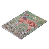 Baby Deer Fawn Art Nature Journal (Côté gauche)