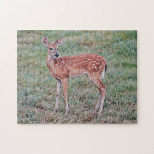  Baby Deer Fawn Wild Animal Art Puzzel