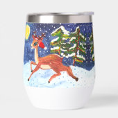 Baby Deer in Santa Hat "Art by Kids" (Gauche)