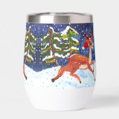 Baby Deer in Santa Hat "Art by Kids" (Arrière)