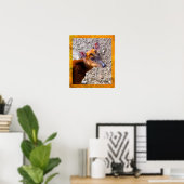 Baby Deer Poster (Thuiskantoor)