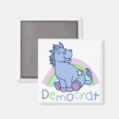 Baby Democrat Donkey Magneet (Voorkant / Achterkant)